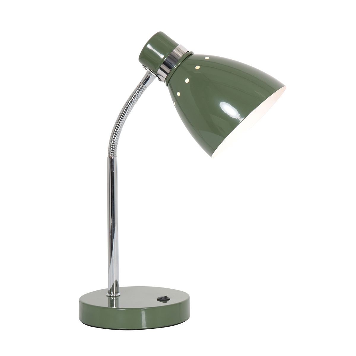 Attach - bordlampe i fire metalfarver Metal - grøn