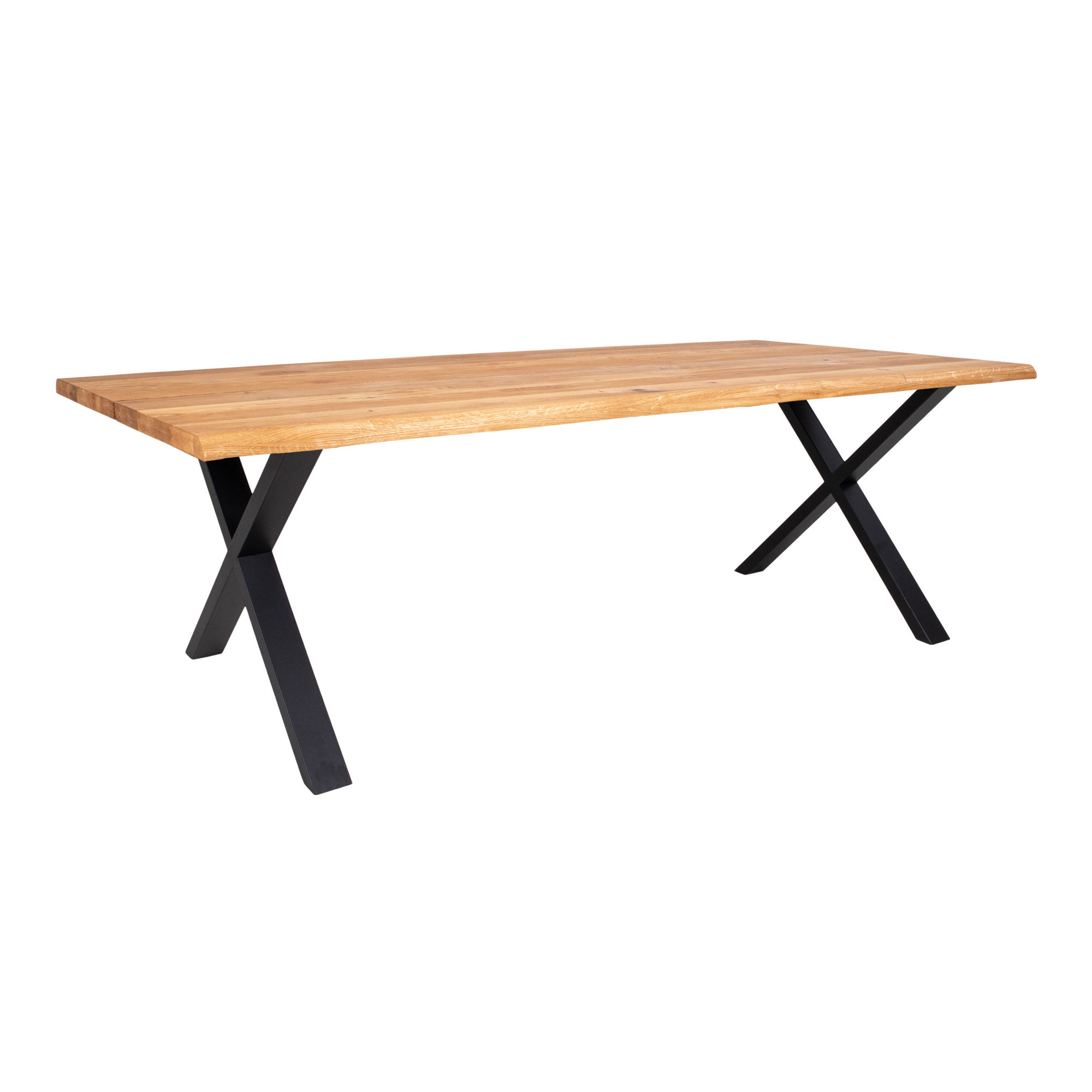 #3 - Juva - Spisebord i olieret  eg, 95 x 240 cm, med eller uden tillægsplader Med 2 tillægsplader