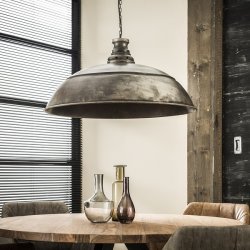 Jackpot - Loftlampe i metal med patineret slv finish