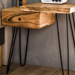 Tropical - Sengebord i massivt akacietr 