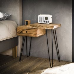 Tropical - Sengebord i massivt akacietr 