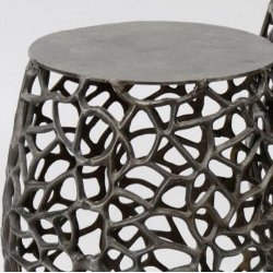 Double - Sofabordsst i sort nikkel