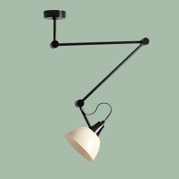 Verdi - Plafond i cremefarvet metal