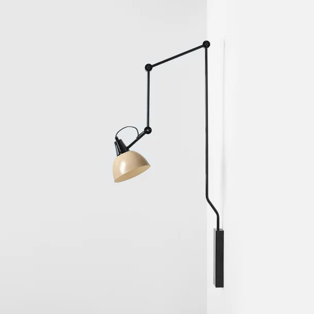 Verdi - Vglampe i beige metal