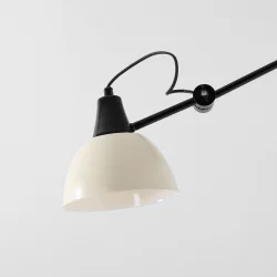 Verdi - Vglampe i cremefarvet metal