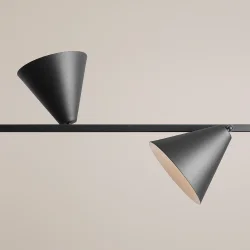 Frigg - Loftlampe i sort metal