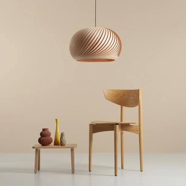 Nightfall - Pendel i bgetr, diameter 45 cm.