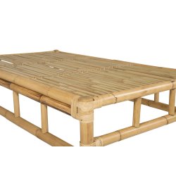 Sur-Mer - Sofabord i rattan, 70 x 120 cm.