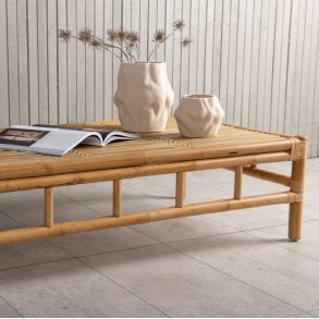 Sur-Mer - Sofabord i rattan, 70 x 120 cm.