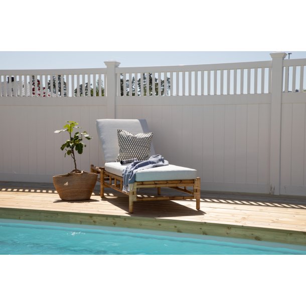 Mahdia- Solvogn i rattan og gr hynde