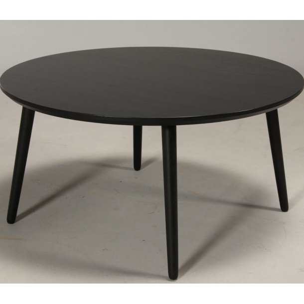 CT 10 - Sofabord i massiv sortlakeret eg, to strrelser