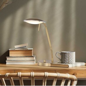 Prime - bordslampa i tv frger metall