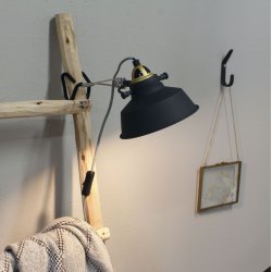 Lemur - vglampe i 2 farver metal