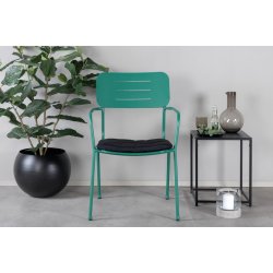 Elba- 2 spisebordsstole i grnt stl