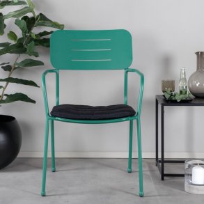 Elba- 2 spisebordsstole i grnt stl