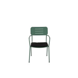 Elba- 2 spisebordsstole i grnt stl