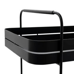 Carrito - Serveringsvogn i sort metal