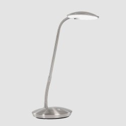 Prime X - bordlampe i fire farver metal, lysdmper og lysfarve skifter