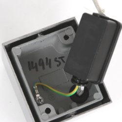 Burlata - udendrslampe i metal, rundt design hjde 8 cm.