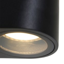 Burlata - udendrslampe i metal, rundt design hjde 8 cm.