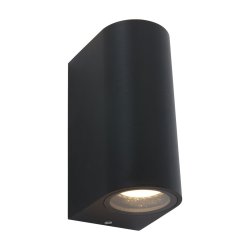 Burlata - udendrslampe i metal, rundt design hjde 15 cm.