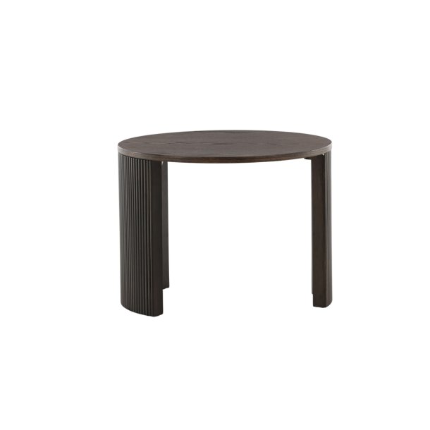 Suave - Sofabord i mocca farvet finer, diameter 60 cm.