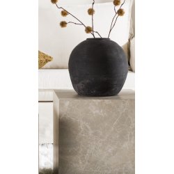 Blockit - Sofabord i marmor look, 40 x 40 cm.