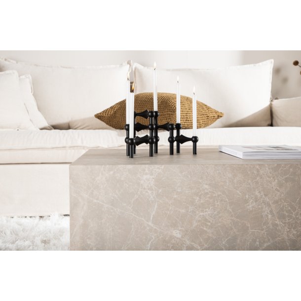 Blockit - Sofabord i marmor look, 60 x 80 cm.