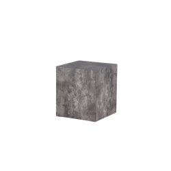 Blockit - Sofabord i beton look, 40 x 40 cm.
