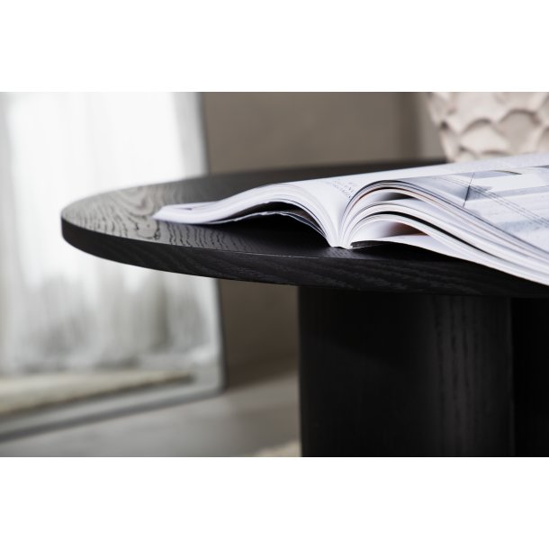 Just- Sofabord i sort farvet finer