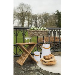 Surat - Taburet i teaktr