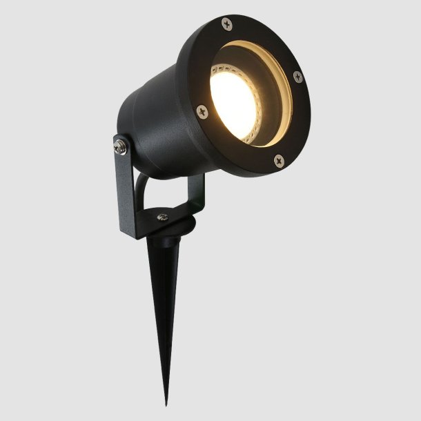 Tierra - Udendrslampe i sort aluminium