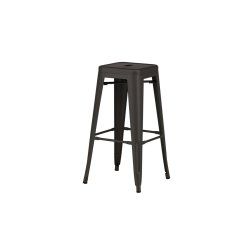 Nerro - 4 Barstole i mrgegr metal