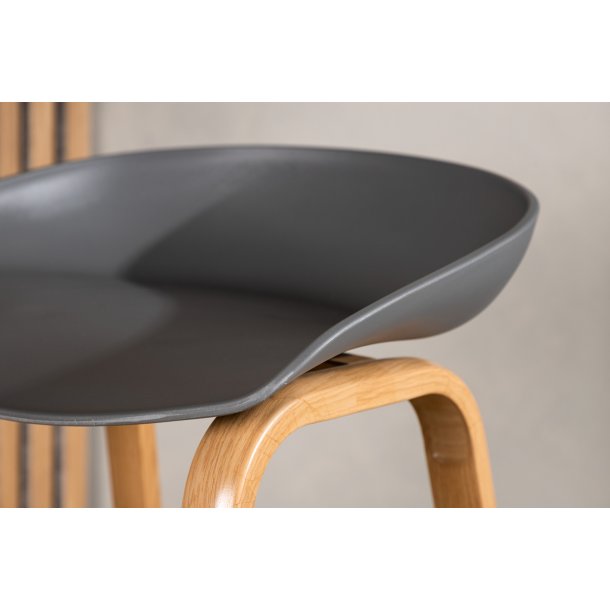 Soumi - 2 Barstole i metal med grt sde