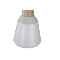 Owen - Pendel i hvid metal