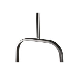 Laurie - Loftlampe i stl med glaskuppel og rektangulrt design