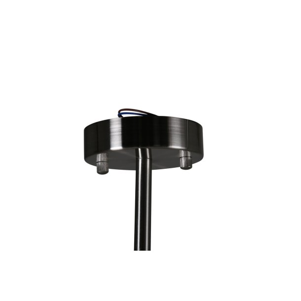 Laurie - Loftlampe i stl med glaskuppel og rektangulrt design