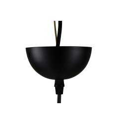 Scarlet - Pendel med en farvekombination af sort og kobber