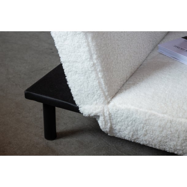 Snooze - Sovesofa i hvid boucle stof