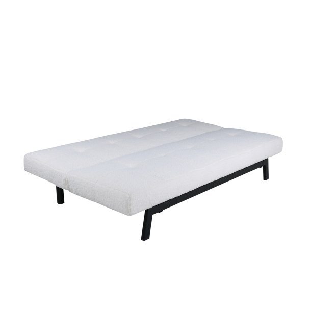 Snooze - Sovesofa i hvid boucle stof