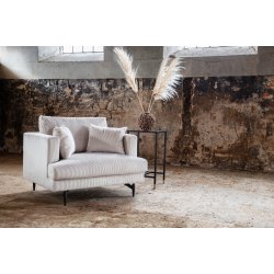 Warden - Lnestol i beige polyester fljl