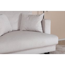 Warden - Lnestol i beige polyester fljl