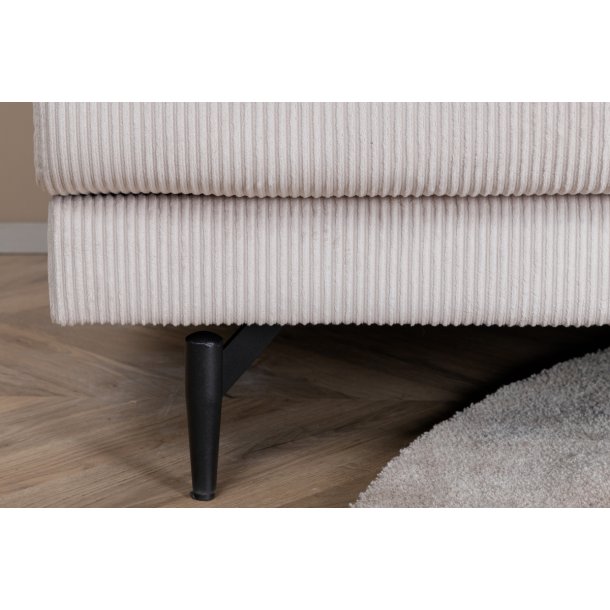 Warden - Lnestol i beige polyester fljl