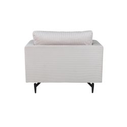 Warden - Lnestol i beige polyester fljl