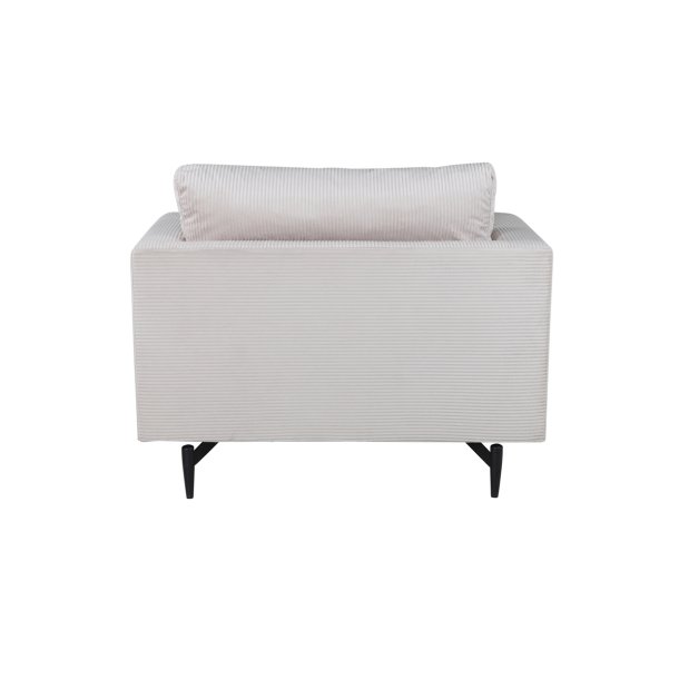 Warden - Lnestol i beige polyester fljl