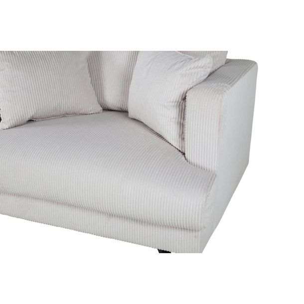 Warden - Lnestol i beige polyester fljl