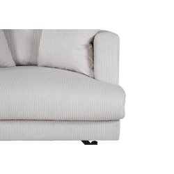 Warden - Lnestol i beige polyester fljl