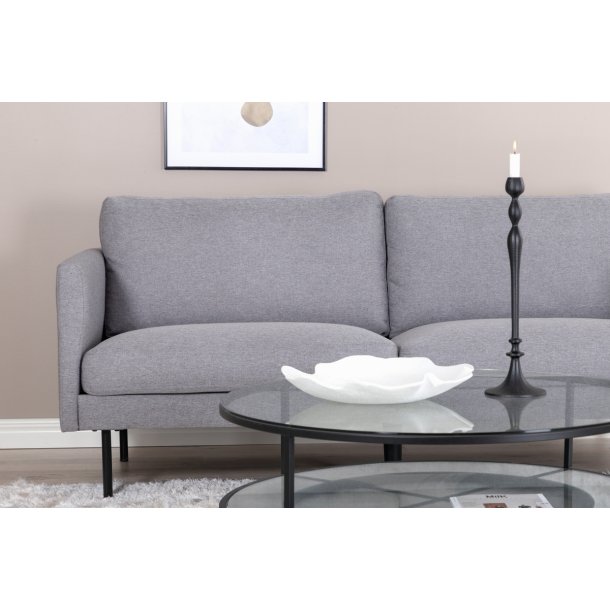 Polar - Sofa 2-personers i grt stof