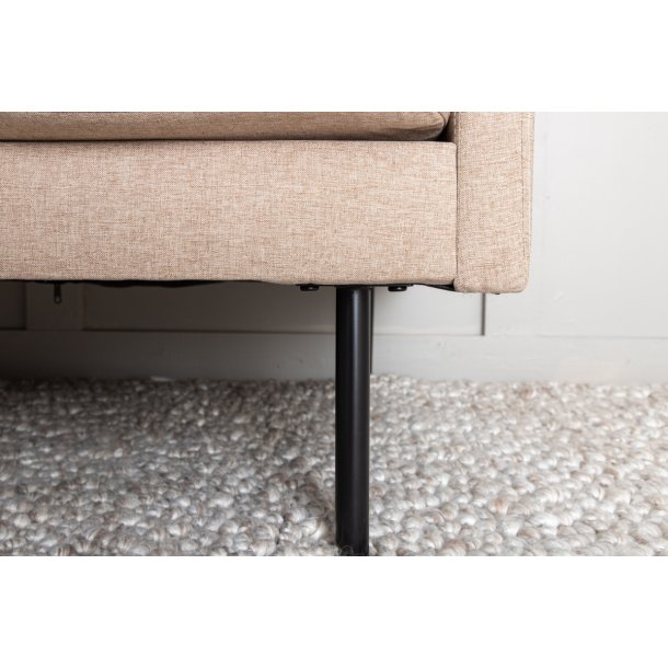 Polar - Sofa 2-personers i brunt stof