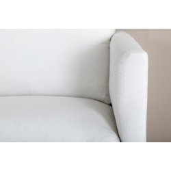 Polar - Sofa 2-personers i hvidt stof